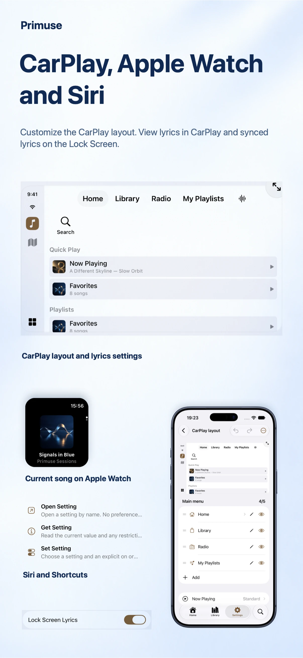 Across your devices